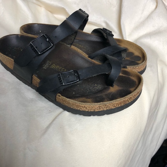 Birkenstock Shoes - Birkenstock Mayari black sandals
